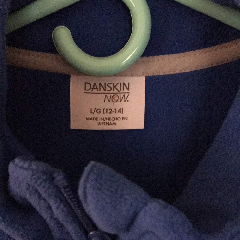 Danskin large 12-14 jacket. Fleece - Picture 2 of 4